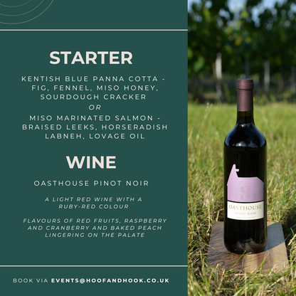 ‘Wine & Dine’ evening at Hoof & Hook Tenterden